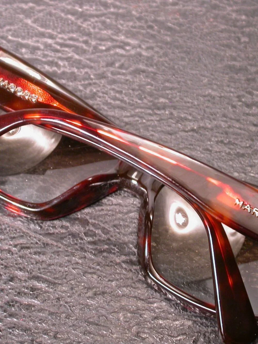 Marc Jacobs Gold and Tortoise Sunglasses Made in Italy